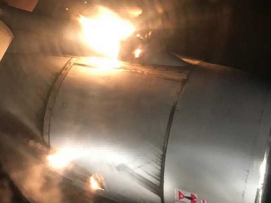 В Уфе самолет Ту-204 с 202 пассажирами загорелся в воздухе (видео)