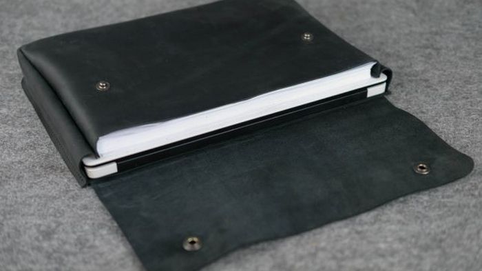 кожаная папка для документов