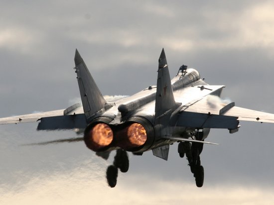 В РФ разбился истребитель МиГ-31 (видео)