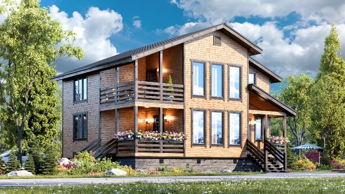 строительство дома под ключ