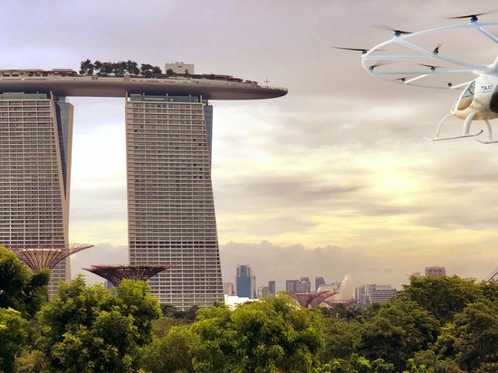 В Сингапуре будут тестировать летающие такси