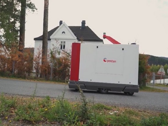 Роботы будут разносить почту по домам в Норвегии