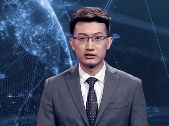 В Китае появился первый цифровой телеведущий
