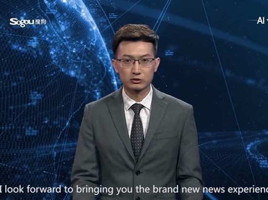 В Китае создали искусственного диктора новостей