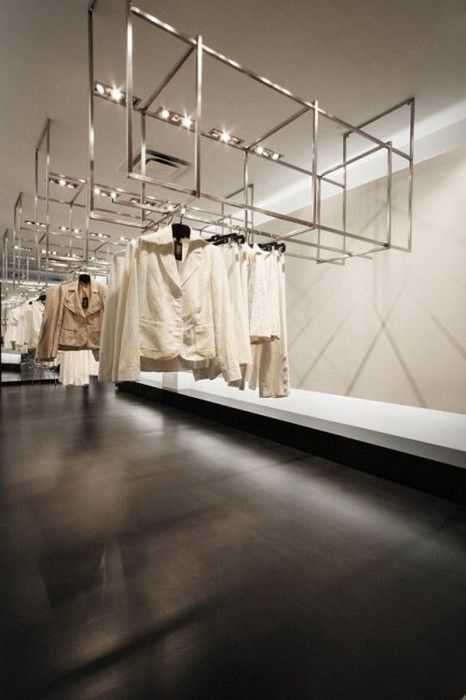 минимализм в дизайне магазина