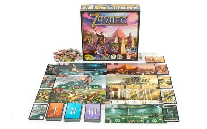 настольная игра «7 Чудес»