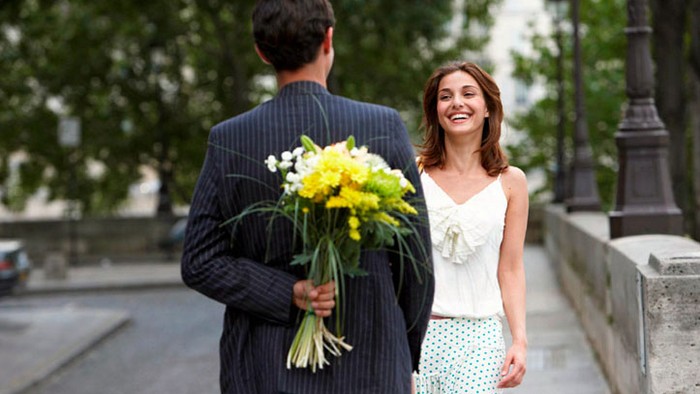 цветы девушке