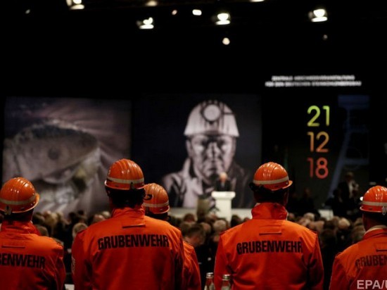 В Германии закрыли последнюю шахту по добыче угля