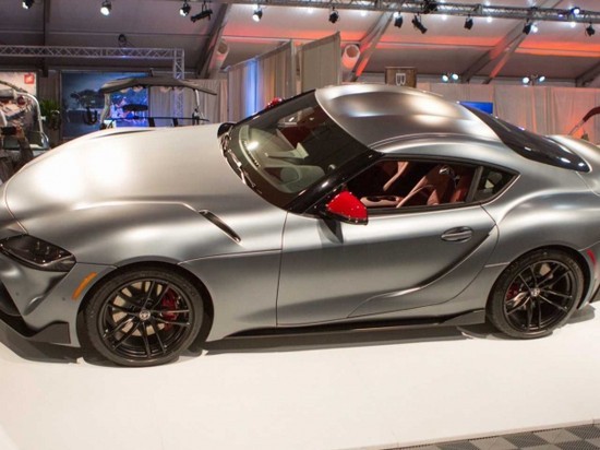 Первую Toyota Supra 2020 года продали на аукционе за $2,1 млн