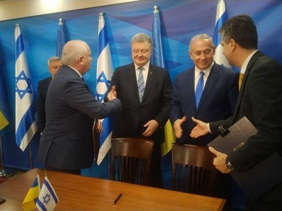 Украина подписала соглашение о свободной торговле с Израилем