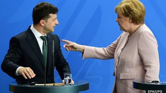 Меркель объяснила дрожь на встрече с Зеленским