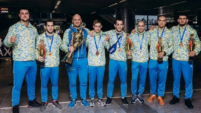Сборная Украины выиграла чемпионат мира по боевому самбо