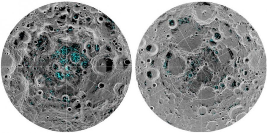 В NASA заявили, что на Луне гораздо больше воды, чем ранее считалось