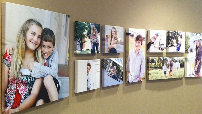 печать на холсте