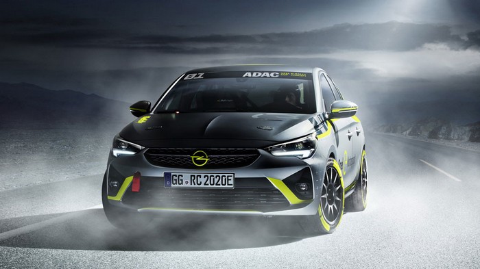 Opel выпустил первый в мире электромобиль для ралли