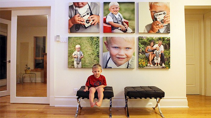 печать на холсте