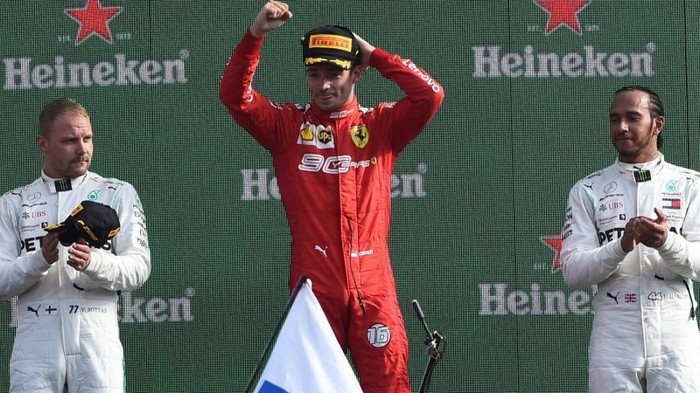 Пилот Феррари выиграл второй кряду этап Формулы-1