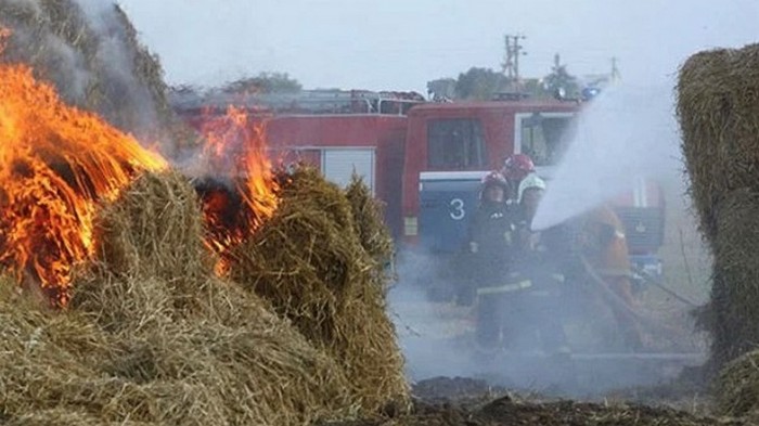 В Одесской области ребенок сгорел в стоге сена