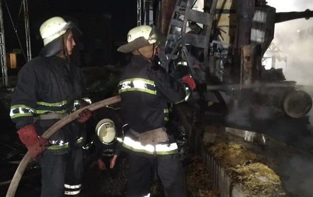 В Харькове произошел крупный пожар на пивзаводе