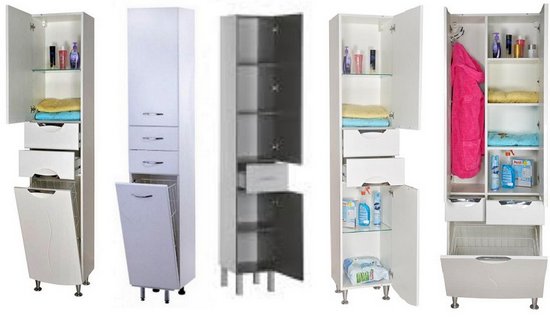 пеналы для ванной