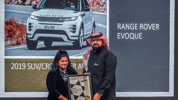 Range Rover Evoque стал лучшим женским внедорожником года