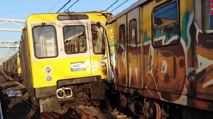 В Неаполе столкнулись три поезда метро: 13 пострадавших
