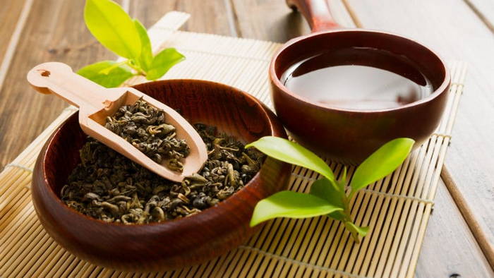 маска из зеленого чая