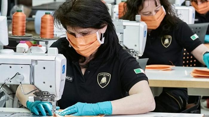 Lamborghini начинает выпуск медицинских масок