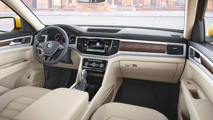 интерьер Volkswagen Teramont