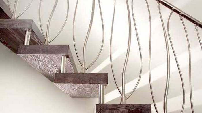 Перила для дома из нержавеющей стали