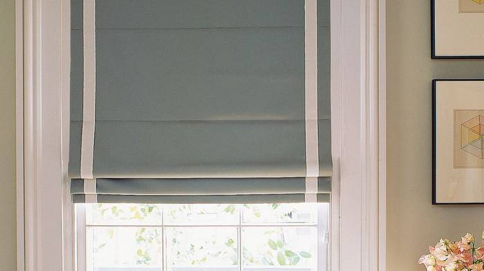 Римские шторы – эффективный вариант для декорирования окон