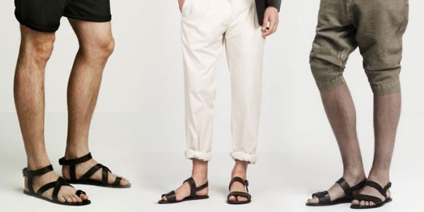 с чем носить мужские сандалии