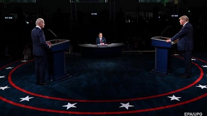 В США прошли первые дебаты Трампа с Байденом (видео)