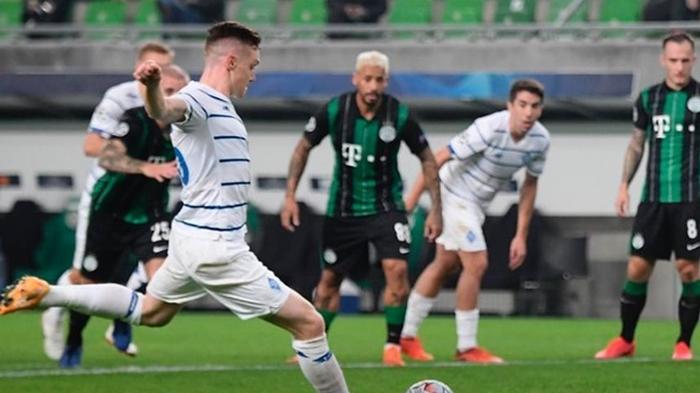 Ференцварош - Динамо 2:2: обзор матча Лиги чемпионов-20/21