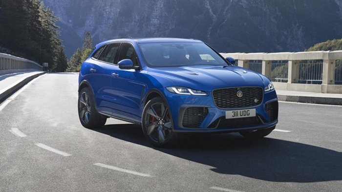 Jaguar представил новый хэтчбек F-Pace SVR