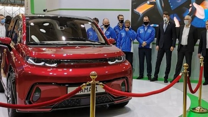 КамАЗ показал свой первый электромобиль: фото