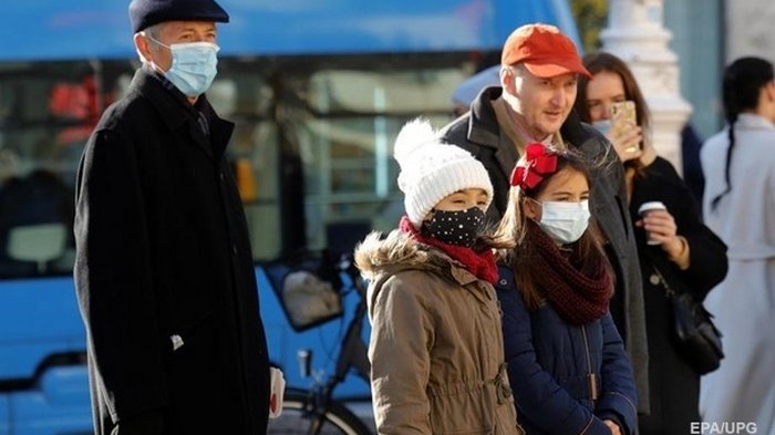 Украина пятая в Европе по приросту COVID-19