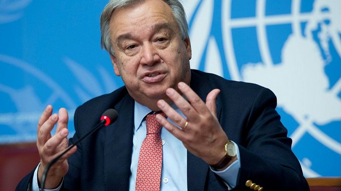 Генеральный секретарь ООН выступил с новогодним видеообращением (видео)