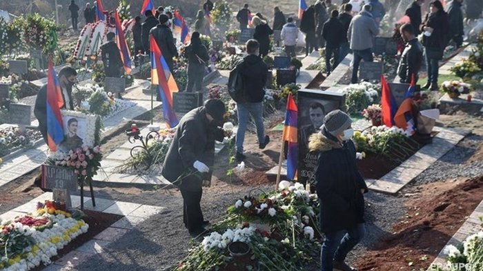 В Армении назвали число погибших в Карабахе