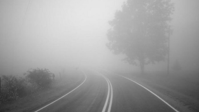 На дорогах в Украине туман и мокрое покрытие