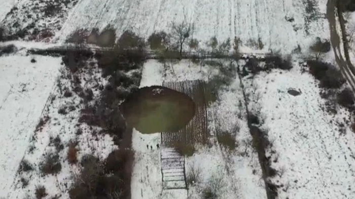 В Хорватии после землетрясений появились пропасти (видео)