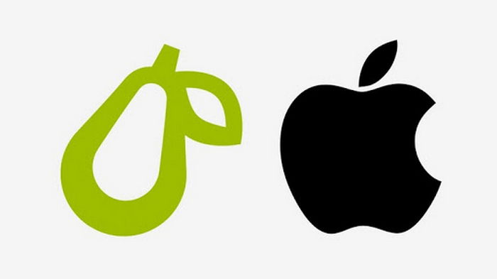 Apple разрешила Prepear использовать логотип в виде груши но с небольшими изменениями