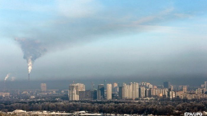 Киев снова в топе мирового рейтинга городов с грязным воздухом