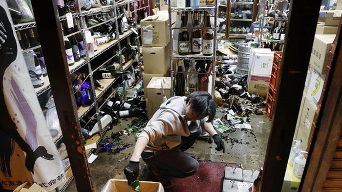 Землетрясение в Японии: 30 пострадавших и миллион домов без света
