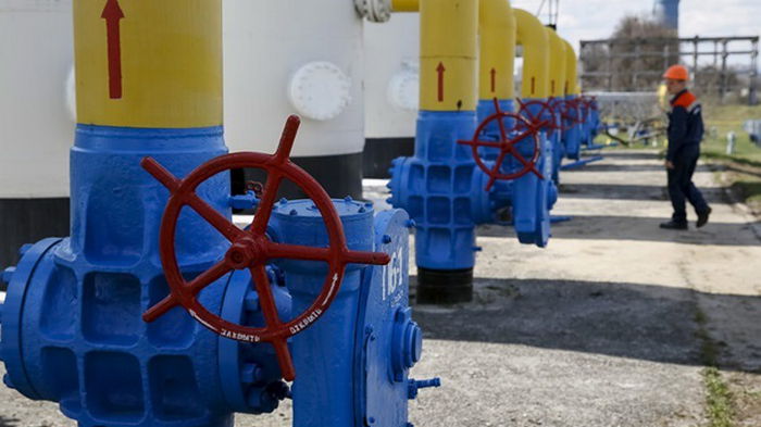 Украина использовала 4% запасов газа за неделю