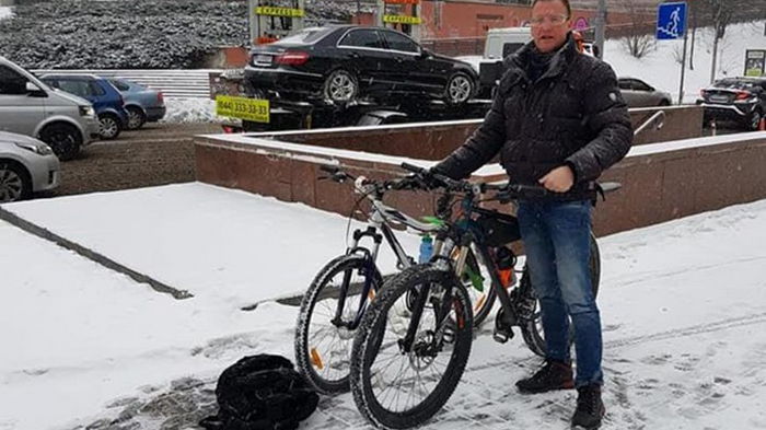 В Киеве украли велосипед у дипломата из Нидерландов