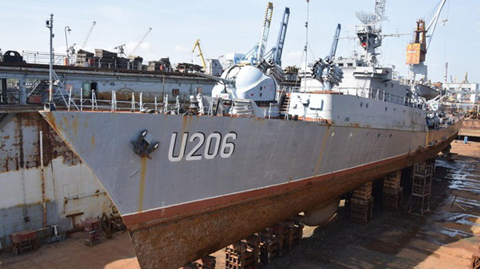 Корвет ВМС Украины превратят в музей