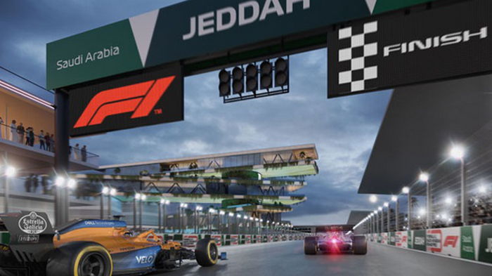 Формула-1 представила схему городской трассы в Джидде