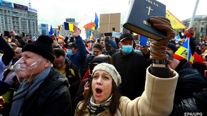 В Румынии протестовали против карантина