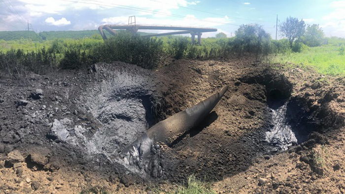 На Прикарпатье взорвался газопровод (фото)